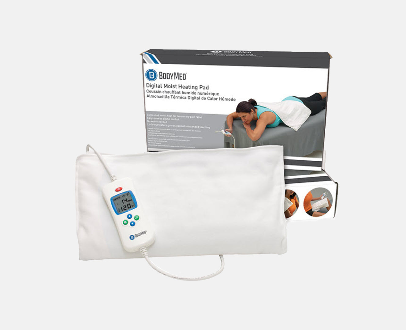 Bodymed Digital Moist Heating Pad 14" X 27"